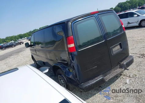 2009 Chevrolet Express G1500 z USA, uszkodzony, nr VIN 1GCFG15X691183218